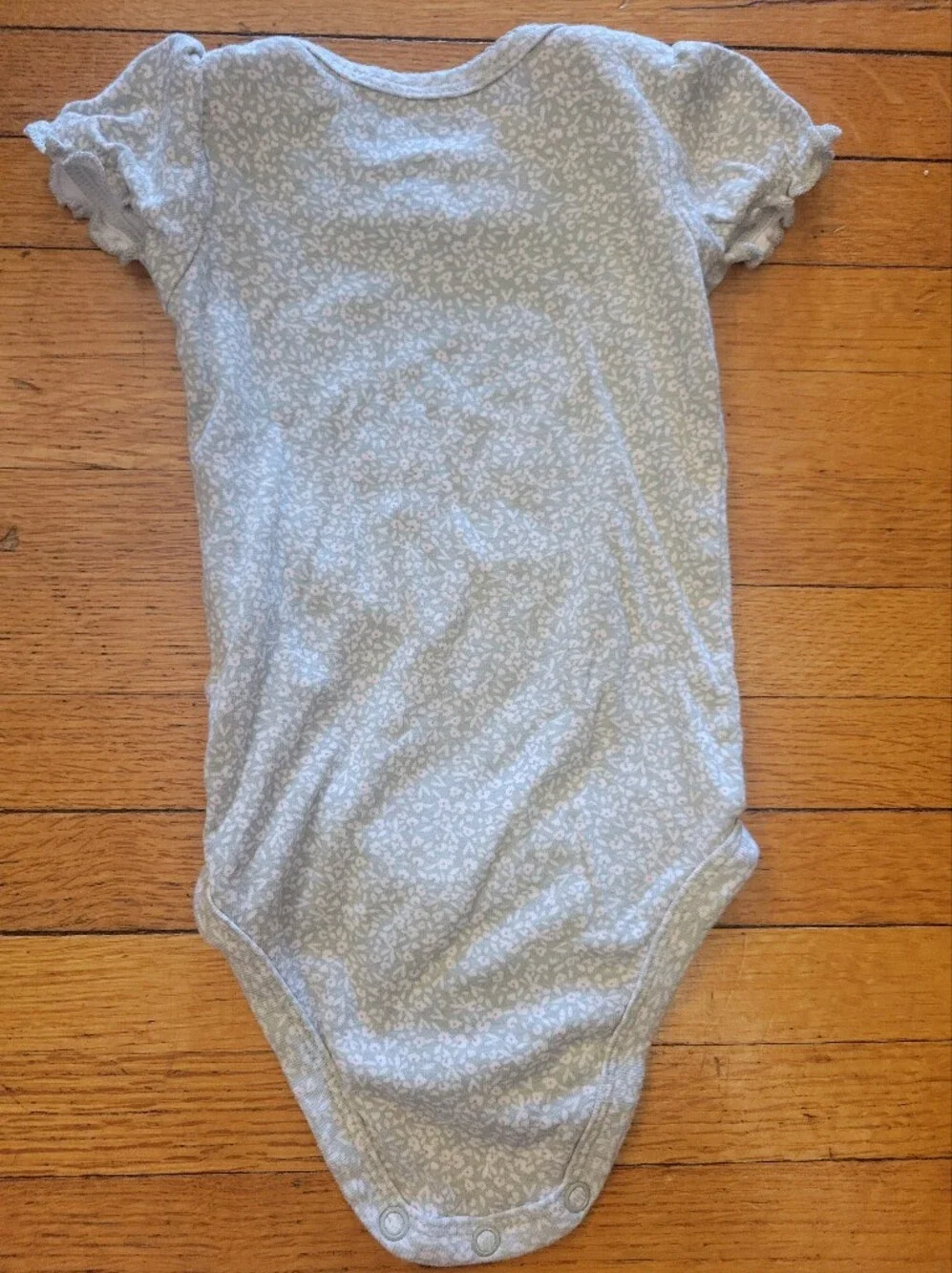 Carters 3-Piece Baby Bodysuit Set - Pink & Mint Strawberry Prints